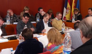 Pleno en el Ayuntamiento de Sant Boi. Pleno en el Ayuntamiento de Sant Boi.