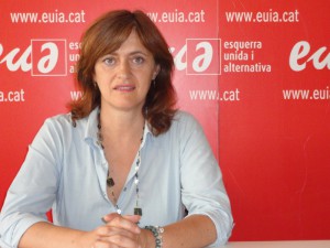 La portavoz del grupo municipal de EUiA, Marisol Martínez.