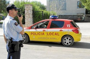 La Policía Local de sa Pobla y la Guardia Civil han reforzado su presencia para evitar incidentes. 