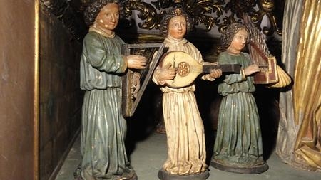 Los ángeles músicos del Belén de Jesús