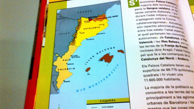 El odio a España en los libros de texto catalanes