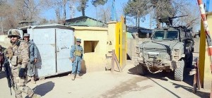 Un legionario de la misión Aspfor XXX en Qala i Nao (Afganistán).