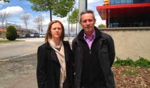 Marta Riera y Josep Anglada. Marta Riera y Josep Anglada.