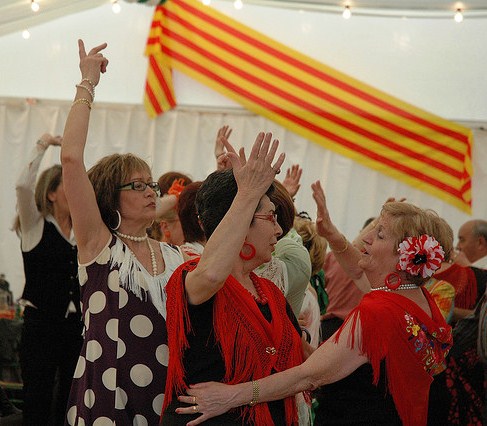 Feria de Abril de Barcelona.