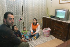 Familia residente en Palencia, ambos en el paro y con un aviso de desahucio.