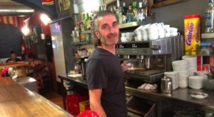 Pep Rafart, del Bar Serrallonga de Salt. Pep Rafart, del Bar Serrallonga de Salt.