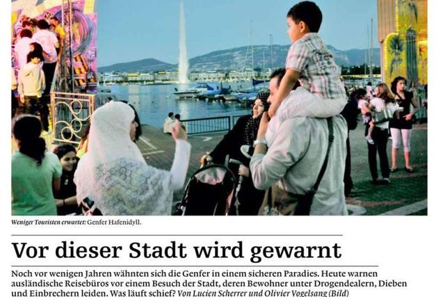 La revista Weltwoch alerta de la degradación de Suiza.