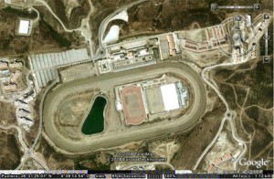 Vista aérea del hipódromo de la Costa del Sol.