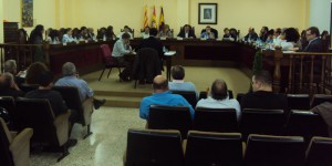 Salón de plenos del Ayuntamiento de San Adrián del Besós 