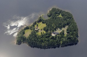 La isla de Utoya, escenario de la matanza.
