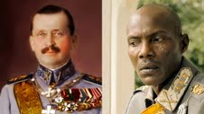 El Mariscal Mannerheim, padre de Finlandia (i) y el actor africano que le dará vida en el cine.