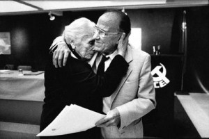 Carrillo y 'La pasionaria'.