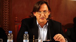 El alcalde de Vic, Josep Maria Vila d'Abadal El alcalde de Vic, Josep Maria Vila d'Abadal