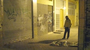 Cadáver del hombre que se ha precipitado al vacío en Madrid Cadáver del hombre que se ha precipitado al vacío en Madrid