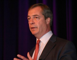 El líder del Partido de la Independencia del Reino Unido, Nigel Farage 