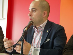 En la imagen, David Parada.