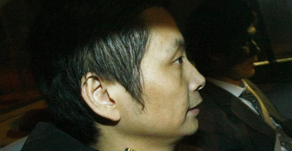 Gao Ping a la salida de prisión.