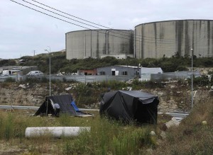 En julio de 2011, muchos de los chabolistas habían sido desalojados