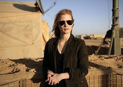 La actriz Jessica Chastain, en la película 'La noche más oscura'.