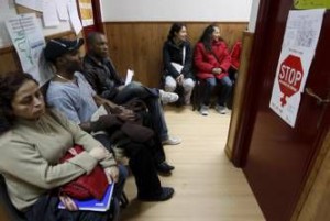 Centro de Caritas en León.