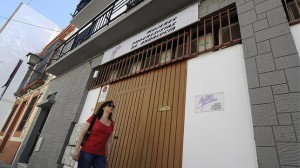 Sede de la Federación andaluza de Mujeres Progresistas, ya cerrada, en la calle Santa Clara de Sevilla