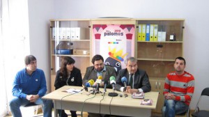 El alcalde de Badajoz, en la presentación de la fiesta de "los palomos"