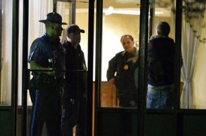 Agentes allanaron el apartamento del joven saudí. 