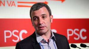 El portavoz del PSC, Jaume Collboni.