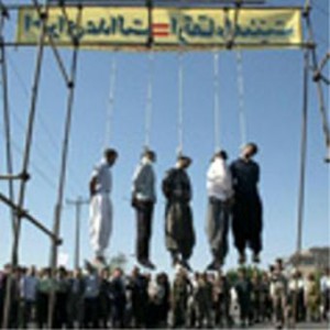 Cinco homosexuales ahorcados en Irán.