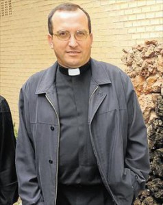 El rector del Seminario Mater Dei de Castellón, Miguel Abril. 