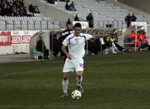 Un jugador del Real Jaén.