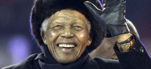 Mandela, en una imagen del Mundial de 2010. 