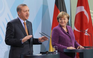 Erdogan y Merkel
