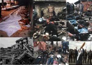 Imágenes de la guerra en Yugoslavia