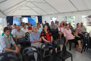 Miembros de la comunidad Kleinfontein.