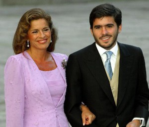 Aznar Jr. y Ana Botella