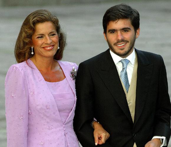 Aznar Jr. y Ana Botella