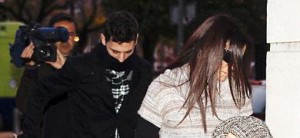 La novia del hermano de Carcaño, María García, y Samuel Benítez.