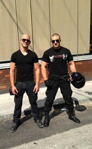 Giorgos Fountoulis y Manos Kapelonis, víctimas del ataque terrorista