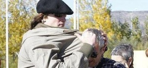 El etarra Jon Koldo Aguinagalde abandona la prisión de Albolote (Granada).