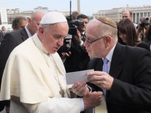 Francisco I y el rabino Mario Rojzman