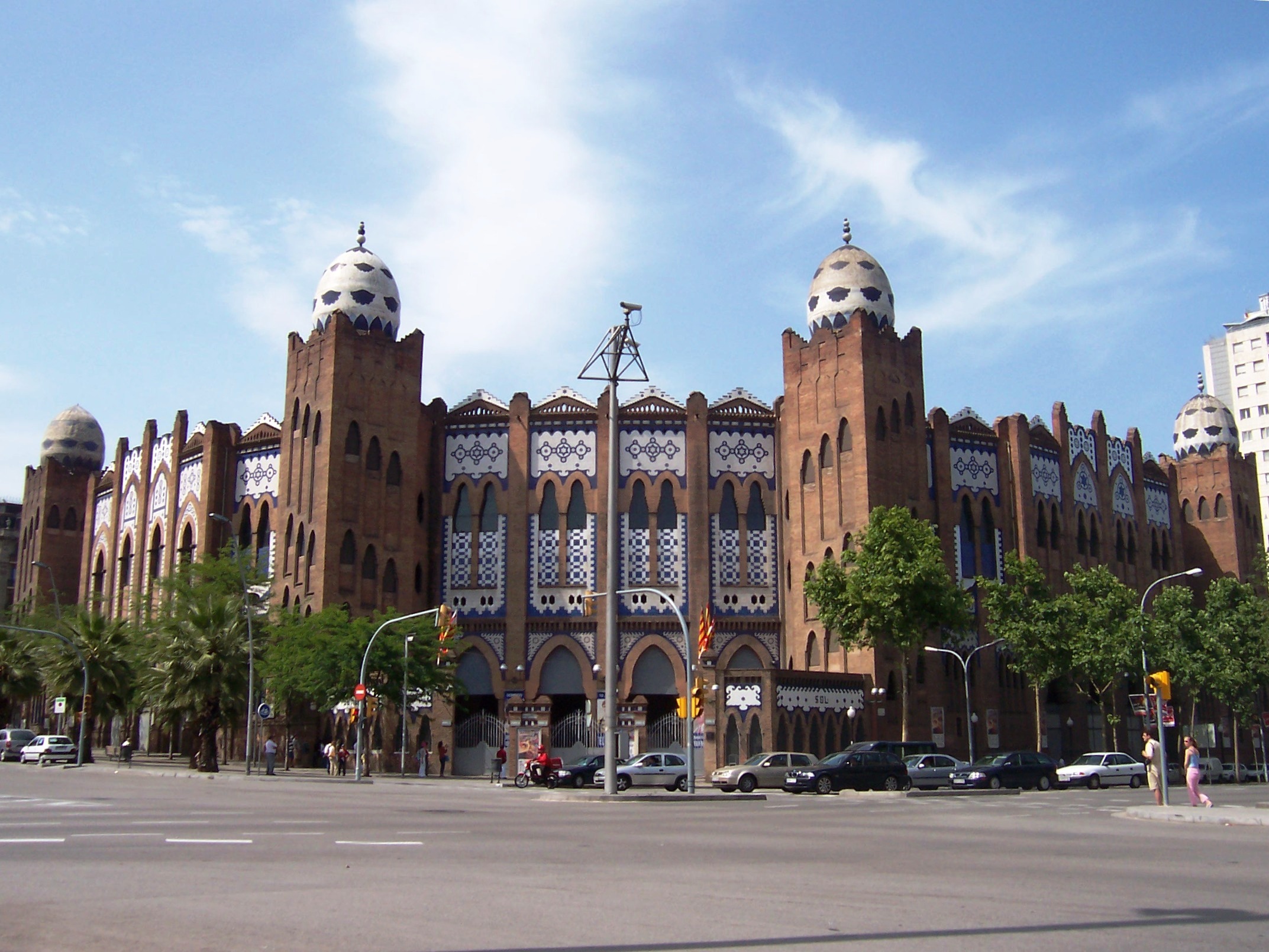 Plaza de toros Monumental de Barcelona.