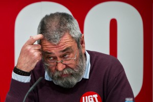 El líder de UGT, Cándido Méndez.