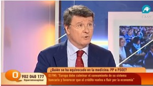 Rafael López Diéguez, en una de sus intervenciones en la cadena de Ariza