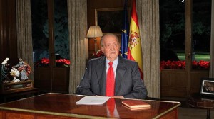 on Juan Carlos transmitió su Mensaje de Navidad desde el Salón de Audiencias de La Zarzuela