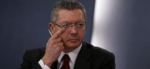 El ministro de Justicia, Alberto Ruiz Gallardón. 