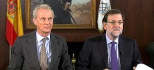 Rajoy, junto a Morenés 