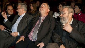 Pastrana y Méndez, durante el acto conmemorativo del 30 aniversario de UGT Andalucía