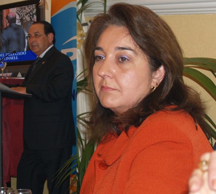Adela Pedrosa, alcaldesa de Elda
