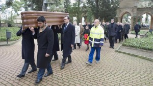 Entierro de Blas Piñar en Toledo